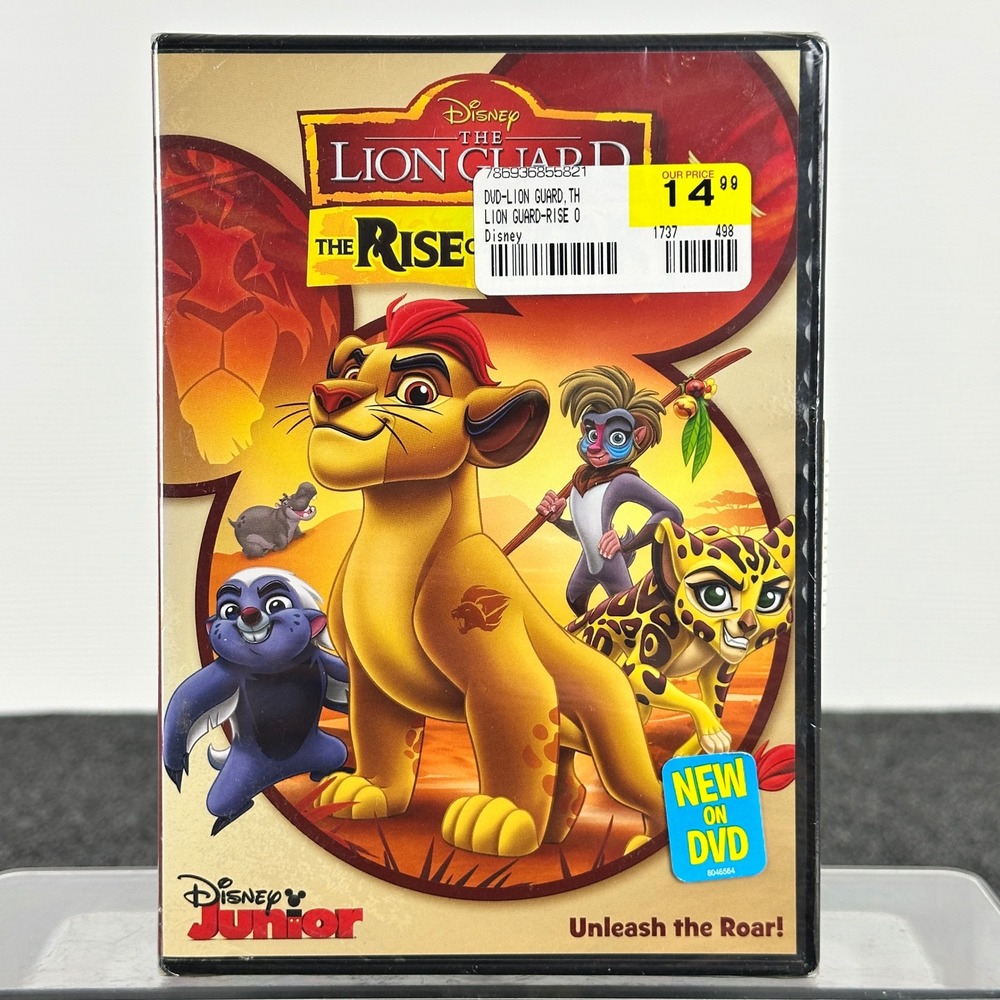 Disney Junior The Lion Guard The Rise of Scar DVD 2018 New Sealed 141 Min